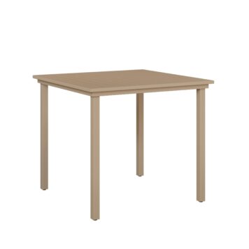 Vida 44″ Square Bar Table Aluminum Top