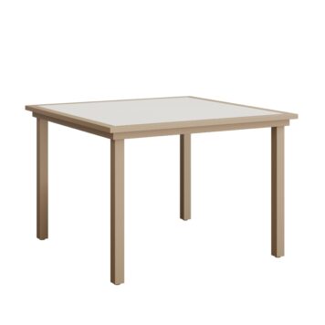 Vida 44″ Square Poly Dining Table
