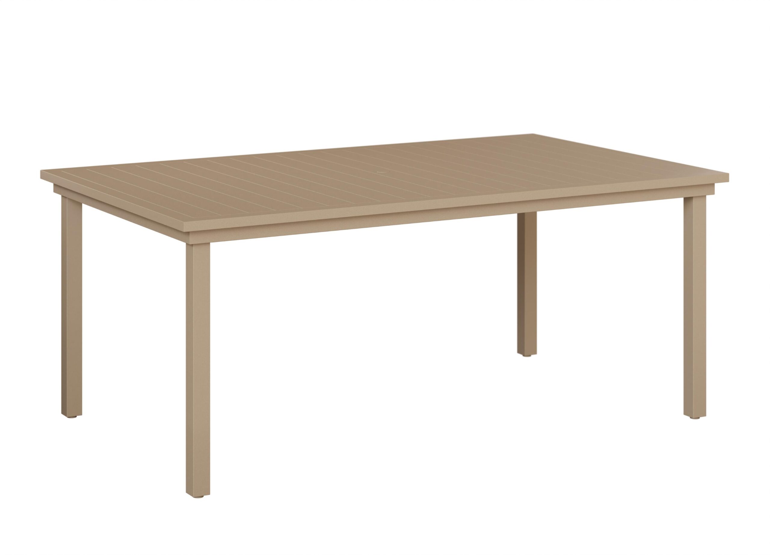 Vida 44″ x 73″ Dining Table Aluminum Top