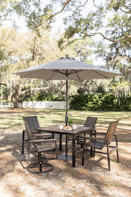 Vida 44″ Square Poly Dining Table - Image 6